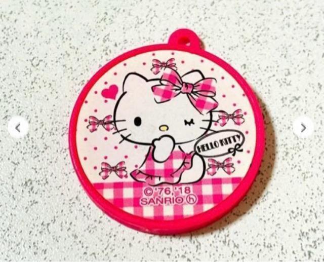 ハローキティ★マグネット 2個★定規 町の水道屋さん イースマイル 割引券★キティちゃん ピンク 磁石 < おもちゃ ハローキティ★マグネット 2個★定規 町の水道屋さん イースマイル 割引券★キティちゃん ピンク 磁石 < おもちゃの