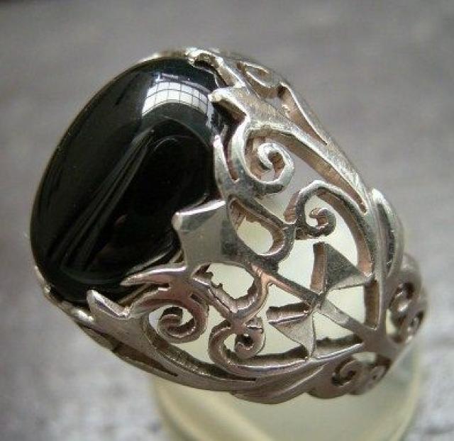 ☆即決☆17号オニキスシルバーリング < 男性アクセサリー/時計  ☆即決☆17号オニキスシルバーリング  < 男性アクセサリー/時計の