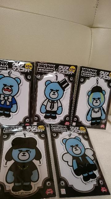 新品 BIGBANG×KRUNK BIGBANGベアー クリアマスコット 全5種類セット! < タレントグッズ 新品 BIGBANG×KRUNK BIGBANGベアー クリアマスコット 全5種類セット! < タレントグッズの