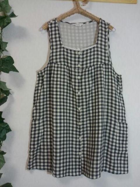 *SM 2* Wガーゼノースリ ギンガム チュニック < ブランド *SM 2* Wガーゼノースリ ギンガム チュニック < ブランドの