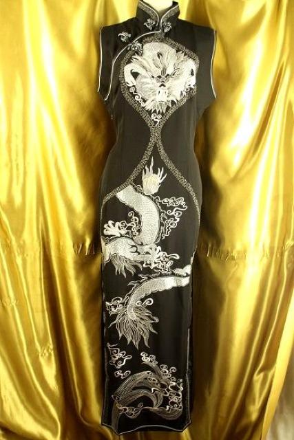 ★10年着れる!最高級★ドラゴン刺★チャイナドレス★定¥158.000 < 女性ファッション  ★10年着れる!最高級★ドラゴン刺★チャイナドレス★定¥158.000 < 女性ファッションの