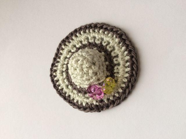 ハンドメイド ブローチ コサージュ 麦藁帽子 ナチュラル 森girl < 女性ファッション  ハンドメイド ブローチ コサージュ 麦藁帽子 ナチュラル 森girl < 女性ファッションの