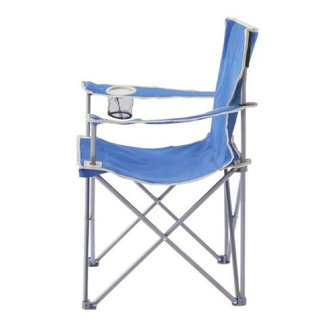 持ち運び便利なアウトド アチェア ドリンクホルダー付 < レジャー/スポーツ  持ち運び便利なアウトド アチェア ドリンクホルダー付 < レジャー/スポーツの