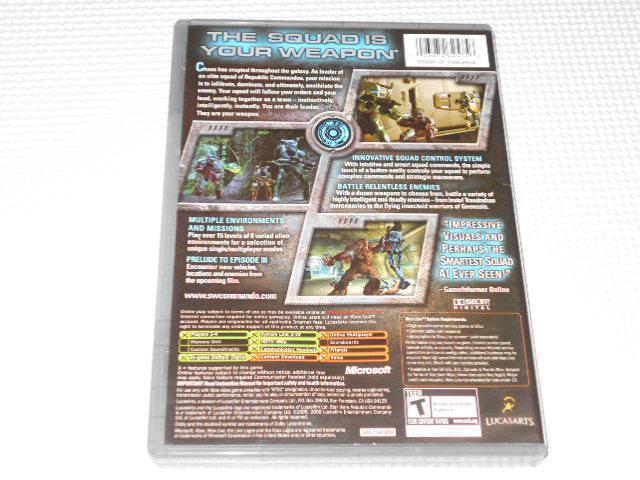 xbox★STAR WARS REPUBLIC COMMANDO PLATINUM HITS < ゲーム本体/ソフト  xbox★STAR WARS REPUBLIC COMMANDO PLATINUM HITS < ゲーム本体/ソフトの