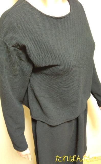 新品タグ付☆ELVENCE☆綺麗な2ピースチックなニットワンピW123☆3点で即楽落 < 女性ファッション  新品タグ付☆ELVENCE☆綺麗な2ピースチックなニットワンピW123☆3点で即楽落 < 女性ファッションの