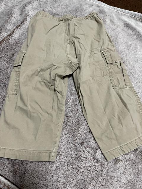 UNIQLO 男の子カーゴパンツ 120 < キッズ/ベビー  UNIQLO 男の子カーゴパンツ 120 < キッズ/ベビーの