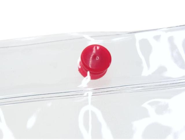 シャネル ノベルティ クリアポーチ フラット DARE ビニール Wスナップボタン PVC ヴィンテージ CHANEL【正規品】 < ブランド シャネル ノベルティ クリアポーチ フラット DARE ビニール Wスナップボタン PVC ヴィンテージ CHANEL【正規品】 < ブランドの