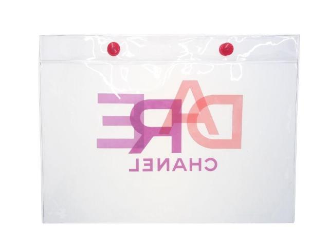 シャネル ノベルティ クリアポーチ フラット DARE ビニール Wスナップボタン PVC ヴィンテージ CHANEL【正規品】 < ブランド シャネル ノベルティ クリアポーチ フラット DARE ビニール Wスナップボタン PVC ヴィンテージ CHANEL【正規品】 < ブランドの