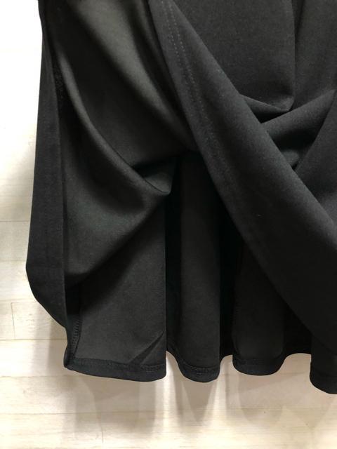 新品☆L♪黒♪異素材ドッキング♪フェミニン可愛いロングワンピース♪☆Q375 < 女性ファッション 新品☆L♪黒♪異素材ドッキング♪フェミニン可愛いロングワンピース♪☆Q375 < 女性ファッションの