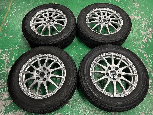 0092417)国産スタッドレスタイヤBSブリヂストンブリザックVRX3アルミホイールセット4本215/60R16送料無料 < 自動車/バイク 0092417)国産スタッドレスタイヤBSブリヂストンブリザックVRX3アルミホイールセット4本215/60R16送料無料 < 自動車/バイク