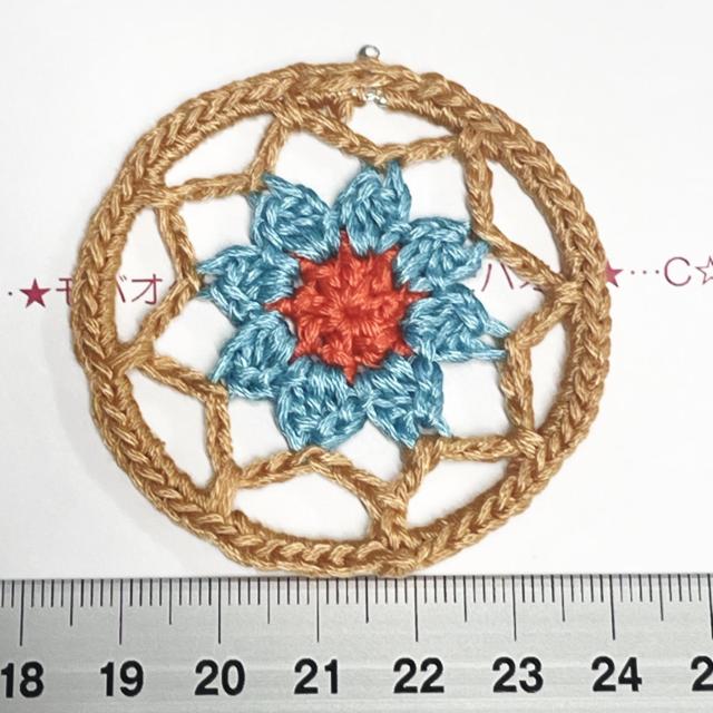 4*ハンドメイド♪お花のドリームキャッチャーチャーム 2 < ペット/手芸/園芸  4*ハンドメイド♪お花のドリームキャッチャーチャーム 2  < ペット/手芸/園芸の