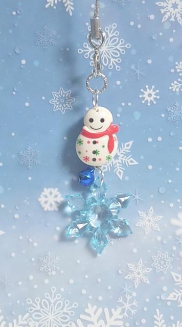 ハンドメイド♪クリスマスチャーム★ストラップ・雪だるま★A < ペット/手芸/園芸 ハンドメイド♪クリスマスチャーム★ストラップ・雪だるま★A < ペット/手芸/園芸の