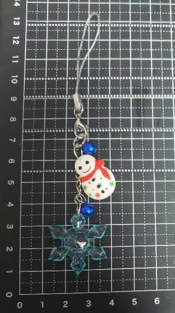ハンドメイド♪クリスマスチャーム★ストラップ・雪だるま★A < ペット/手芸/園芸 ハンドメイド♪クリスマスチャーム★ストラップ・雪だるま★A < ペット/手芸/園芸の