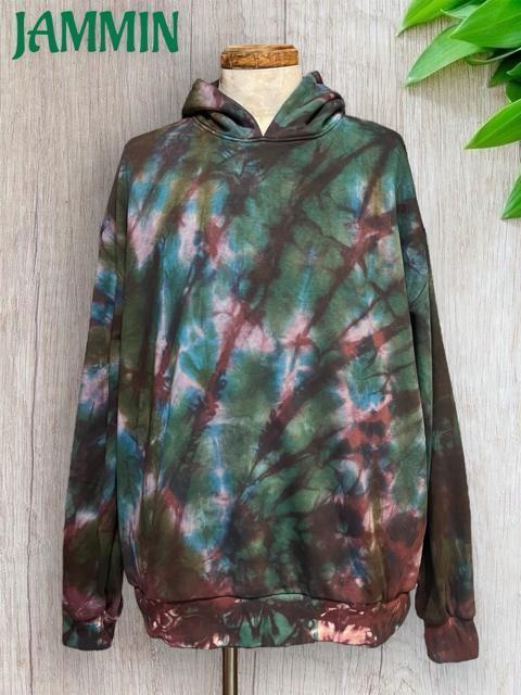 タイダイパーカー エスニック パーカー 裏パイル アジアン ヒッピー サイケ < 男性ファッション タイダイパーカー エスニック パーカー 裏パイル アジアン ヒッピー サイケ < 男性ファッションの