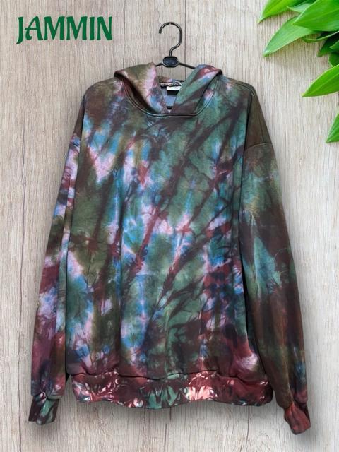 タイダイパーカー エスニック パーカー 裏パイル アジアン ヒッピー サイケ < 男性ファッション タイダイパーカー エスニック パーカー 裏パイル アジアン ヒッピー サイケ < 男性ファッションの