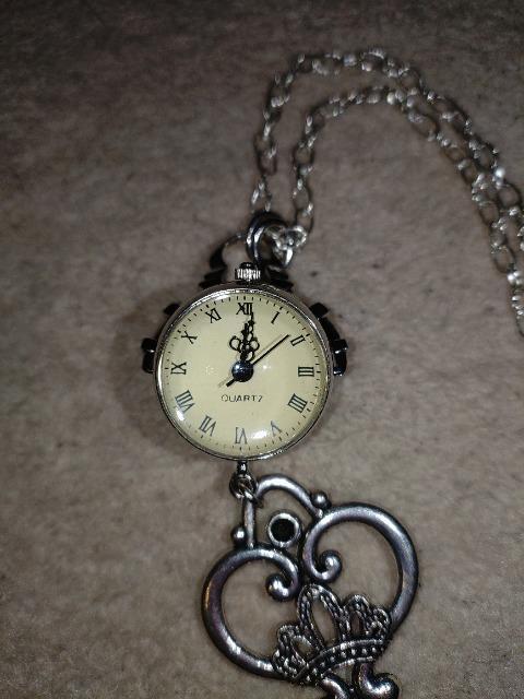 球体時計 ネックレス 鍵 デザイン時計ネックレス < 女性アクセサリー/時計 球体時計 ネックレス 鍵 デザイン時計ネックレス < 女性アクセサリー/時計の