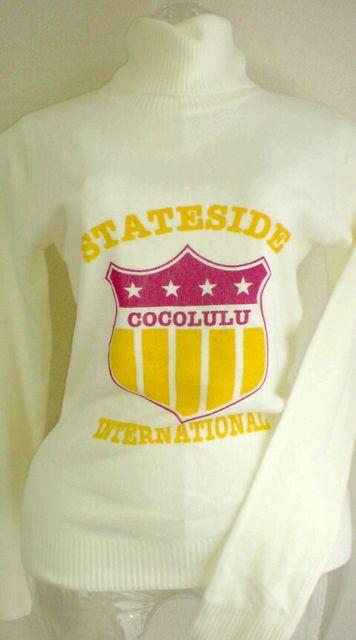 新品*タグ付き*COCOLULU*ココルル*タートルネック*ニット*カットソー*ロゴ*白*ハイネック < ブランド 新品*タグ付き*COCOLULU*ココルル*タートルネック*ニット*カットソー*ロゴ*白*ハイネック < ブランドの
