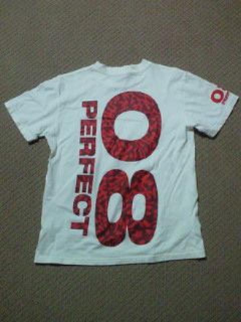 EXILE エグザイル コンサート 2008 PERFECT ライブ ツアー Tシャツ 白 Sサイズ 迷彩 < タレントグッズ  EXILE エグザイル コンサート 2008 PERFECT ライブ ツアー Tシャツ 白 Sサイズ 迷彩 < タレントグッズの