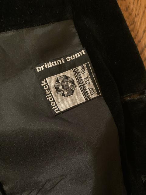 niedieck brillant samt ベロア テーラード ジャケット 古着 メンズ アウター ブラック < 男性ファッション  niedieck brillant samt ベロア テーラード ジャケット 古着 メンズ アウター ブラック < 男性ファッションの