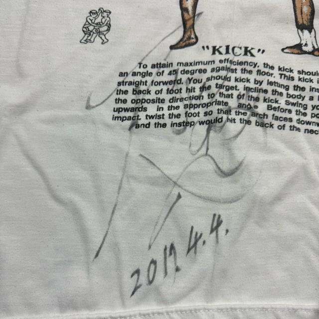 那須川天心 直筆サイン入りTシャツ < レジャー/スポーツ  那須川天心 直筆サイン入りTシャツ < レジャー/スポーツの