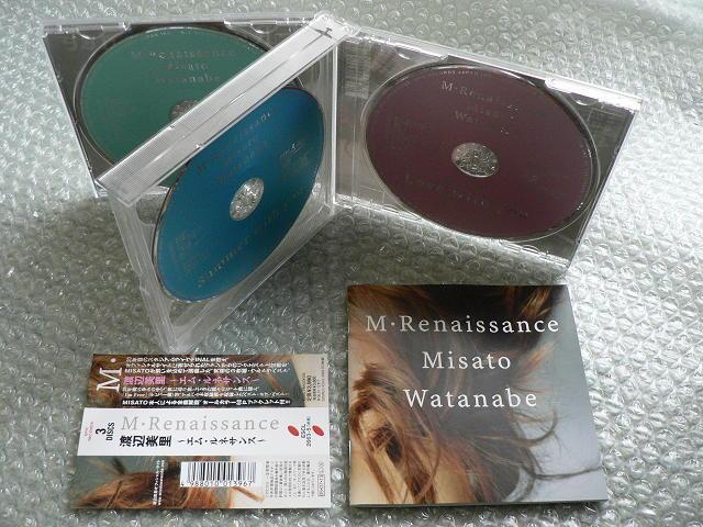 渡辺美里/ベストアルバム『M・Renaissance 〜エム・ルネサンス〜』【3枚組CD】全47曲収録/60Pブックレット付き < タレントグッズ  渡辺美里/ベストアルバム『M・Renaissance 〜エム・ルネサンス〜』【3枚組CD】全47曲収録/60Pブックレット付き < タレントグッズの