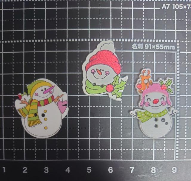 ★ハンドメイド素材★木製ボタン・クリスマスイラスト3個A < ペット/手芸/園芸  ★ハンドメイド素材★木製ボタン・クリスマスイラスト3個A < ペット/手芸/園芸の