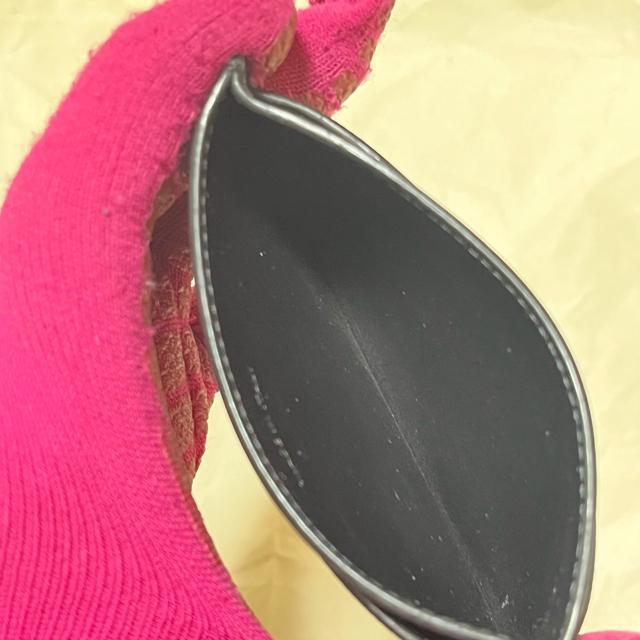 【希少】 CELINE セリーヌ カードケース ブラックマカダム レザー 正規品 トリオンフ ロゴ 名刺入れ パスケース < ブランド 【希少】 CELINE セリーヌ カードケース ブラックマカダム レザー 正規品 トリオンフ ロゴ 名刺入れ パスケース < ブランドの