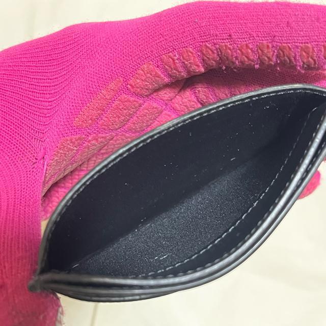 【希少】 CELINE セリーヌ カードケース ブラックマカダム レザー 正規品 トリオンフ ロゴ 名刺入れ パスケース < ブランド 【希少】 CELINE セリーヌ カードケース ブラックマカダム レザー 正規品 トリオンフ ロゴ 名刺入れ パスケース < ブランドの