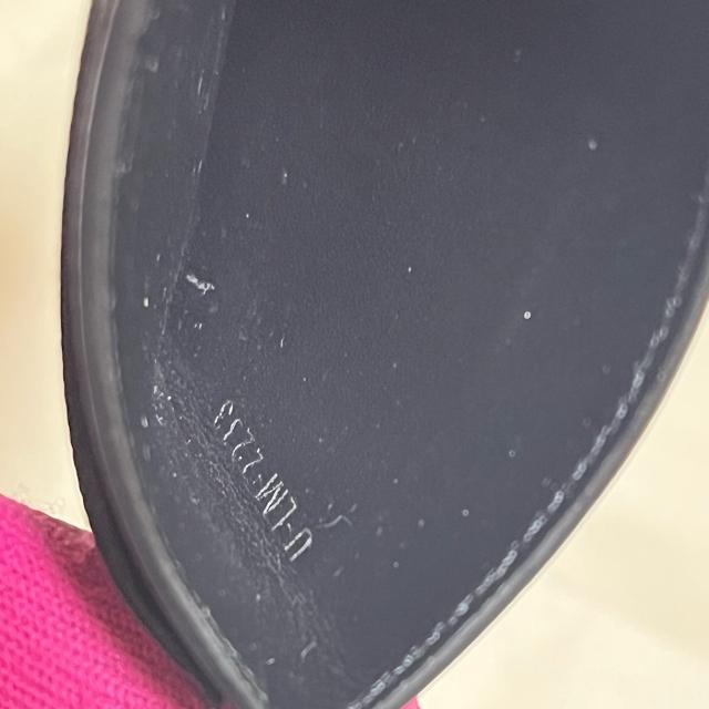 【希少】 CELINE セリーヌ カードケース ブラックマカダム レザー 正規品 トリオンフ ロゴ 名刺入れ パスケース < ブランド 【希少】 CELINE セリーヌ カードケース ブラックマカダム レザー 正規品 トリオンフ ロゴ 名刺入れ パスケース < ブランドの