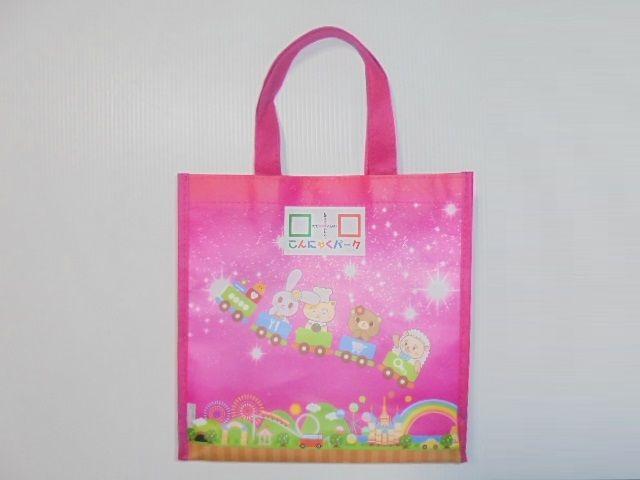 こんにゃくパークバッグ鞄エコトート手提げショッパーピンク新品 < ホビー  こんにゃくパークバッグ鞄エコトート手提げショッパーピンク新品 < ホビーの