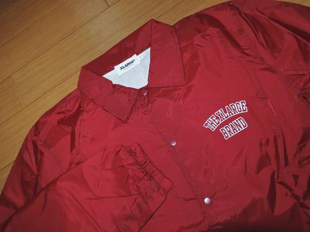 新品エクストララージXLARGEナイロンコーチジャケットLカレッジ < ブランド  新品エクストララージXLARGEナイロンコーチジャケットLカレッジ < ブランドの