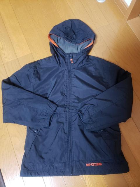 ☆新品同様☆GAPギャップキッズ☆裏地フリースジャンパー☆130 < キッズ/ベビー  ☆新品同様☆GAPギャップキッズ☆裏地フリースジャンパー☆130  < キッズ/ベビーの