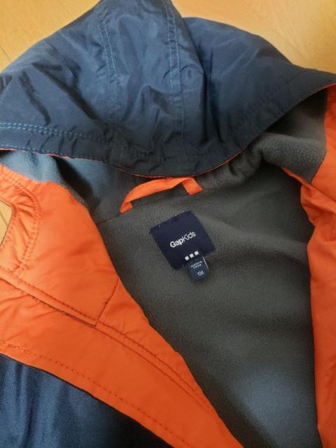 ☆新品同様☆GAPギャップキッズ☆裏地フリースジャンパー☆130 < キッズ/ベビー  ☆新品同様☆GAPギャップキッズ☆裏地フリースジャンパー☆130 < キッズ/ベビーの