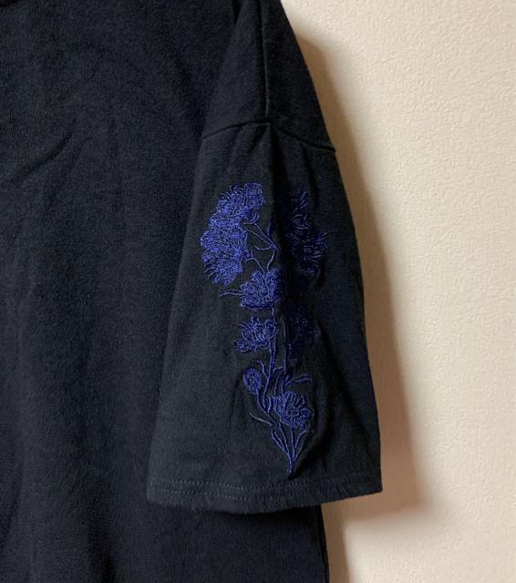 袖刺繍カットソー < 女性ファッション  袖刺繍カットソー < 女性ファッションの