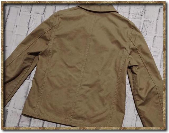 マーガレットハウエル 比翼コットンジャケット 薄茶 < ブランド  マーガレットハウエル 比翼コットンジャケット 薄茶 < ブランドの