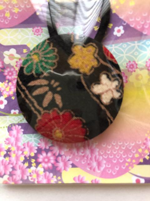 ハンドメイド ヘアゴム 特大 くるみボタン 和柄 古典 < 女性ファッション  ハンドメイド ヘアゴム 特大 くるみボタン 和柄 古典 < 女性ファッションの