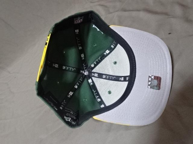 激レア 【NEWERA】 【9FIFTY】 NFL 【Green Bay Packers】ロゴ刺繍入り キャップ < 男性ファッション  激レア 【NEWERA】 【9FIFTY】 NFL 【Green Bay Packers】ロゴ刺繍入り キャップ < 男性ファッションの