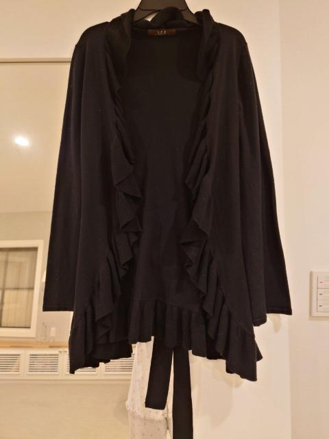 黒ニットロングワンピース 長畑 Мサイズ < 女性ファッション  黒ニットロングワンピース 長畑 Мサイズ  < 女性ファッションの