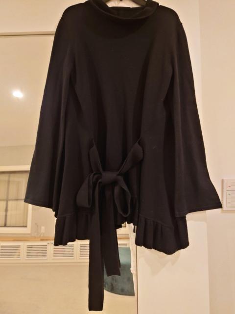 黒ニットロングワンピース 長畑 Мサイズ < 女性ファッション  黒ニットロングワンピース 長畑 Мサイズ < 女性ファッションの