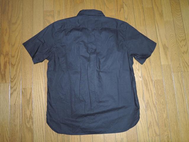 CALEE キャリー ボタンダウンシャツ M 黒 半袖 B.D SHIRT 胸ロゴ LOGO 刺繍 ステッチ < ブランド CALEE キャリー ボタンダウンシャツ M 黒 半袖 B.D SHIRT 胸ロゴ LOGO 刺繍 ステッチ < ブランドの