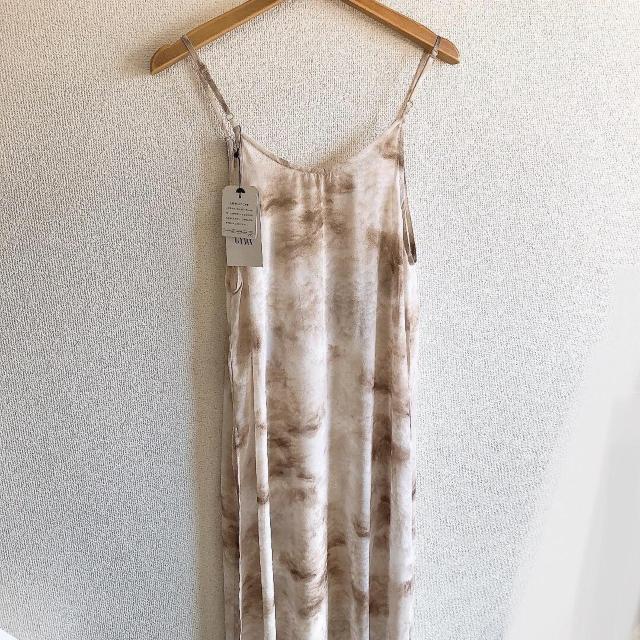新品!!◆GYDA/ジェイダ◆サイドスリットタイダイシースルーロングキャミ★ベージュF*マキシワンピ♪ < ブランド  新品!!◆GYDA/ジェイダ◆サイドスリットタイダイシースルーロングキャミ★ベージュF*マキシワンピ♪ < ブランドの