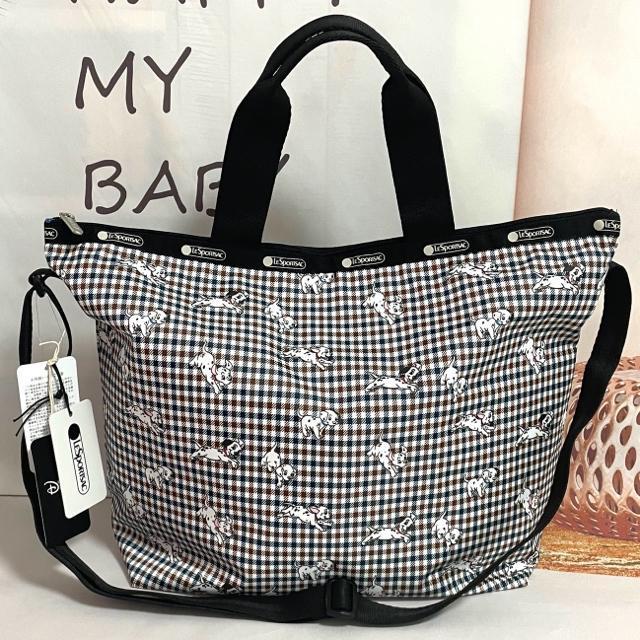 ★新品未使用★LeSportsac レスポートサック ダルメシアンプレイド  2WAYトートバッグ  4360 送料無料 < 女性ファッション  ★新品未使用★LeSportsac レスポートサック ダルメシアンプレイド  2WAYトートバッグ  4360 送料無料  < 女性ファッションの
