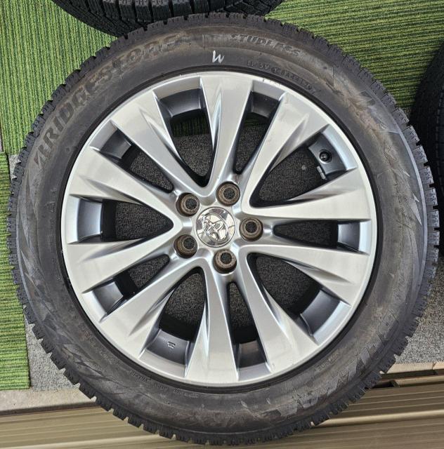 TOYOTA トヨタ アルファード ヴェルファイア 20前期 純正 18インチ7.5J+45 PCD114.3スタッドレスタイヤ付 < 自動車/バイク TOYOTA トヨタ アルファード ヴェルファイア 20前期 純正 18インチ7.5J+45 PCD114.3スタッドレスタイヤ付 < 自動車/バイク