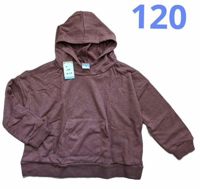 120★+one more★裏パイル★ビッグシルエットパーカー★新品★送料無料 < キッズ/ベビー  120★+one more★裏パイル★ビッグシルエットパーカー★新品★送料無料  < キッズ/ベビーの