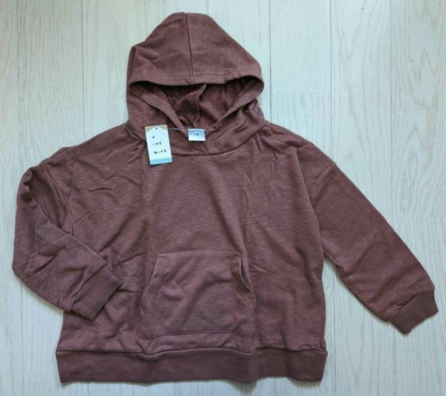 120★+one more★裏パイル★ビッグシルエットパーカー★新品★送料無料 < キッズ/ベビー  120★+one more★裏パイル★ビッグシルエットパーカー★新品★送料無料 < キッズ/ベビーの