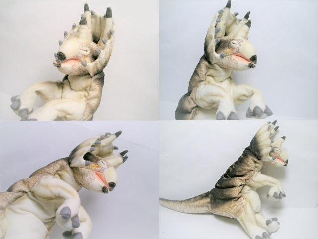 ◎HANSA ハンドパペット恐竜<DINO PUPPET トリケラトプス>タグ付き < おもちゃ  ◎HANSA ハンドパペット恐竜<DINO PUPPET トリケラトプス>タグ付き < おもちゃの
