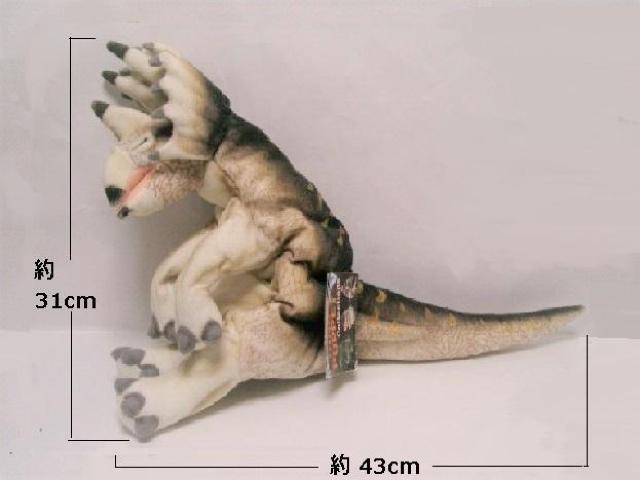 ◎HANSA ハンドパペット恐竜<DINO PUPPET トリケラトプス>タグ付き < おもちゃ  ◎HANSA ハンドパペット恐竜<DINO PUPPET トリケラトプス>タグ付き < おもちゃの