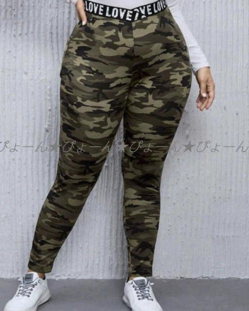 新品6L〜8L★カモフラ柄レギンス < 女性ファッション 新品6L〜8L★カモフラ柄レギンス < 女性ファッションの