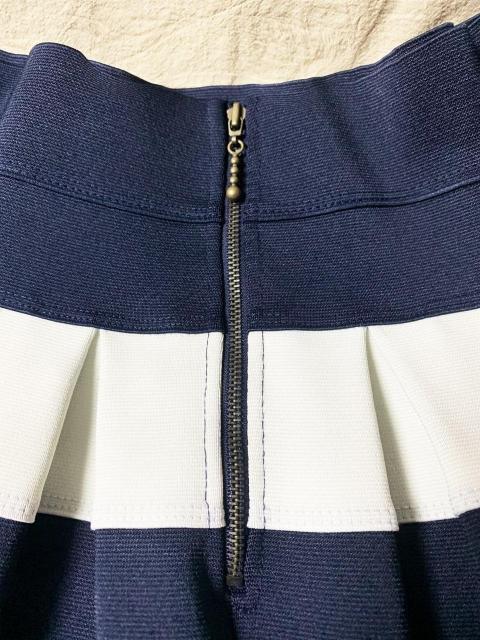 新品 DRWCYSドロシーズ/ボーダーフレアスカート ドレス ネイビー 紺 S < ブランド 新品 DRWCYSドロシーズ/ボーダーフレアスカート ドレス ネイビー 紺 S < ブランドの