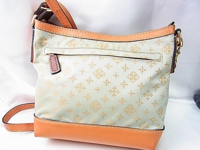 500円スタ★正規品ラシット モノグラム柄 ナイロン×レザー ショルダーバッグ USED < ブランド 500円スタ★正規品ラシット モノグラム柄 ナイロン×レザー ショルダーバッグ USED < ブランドの